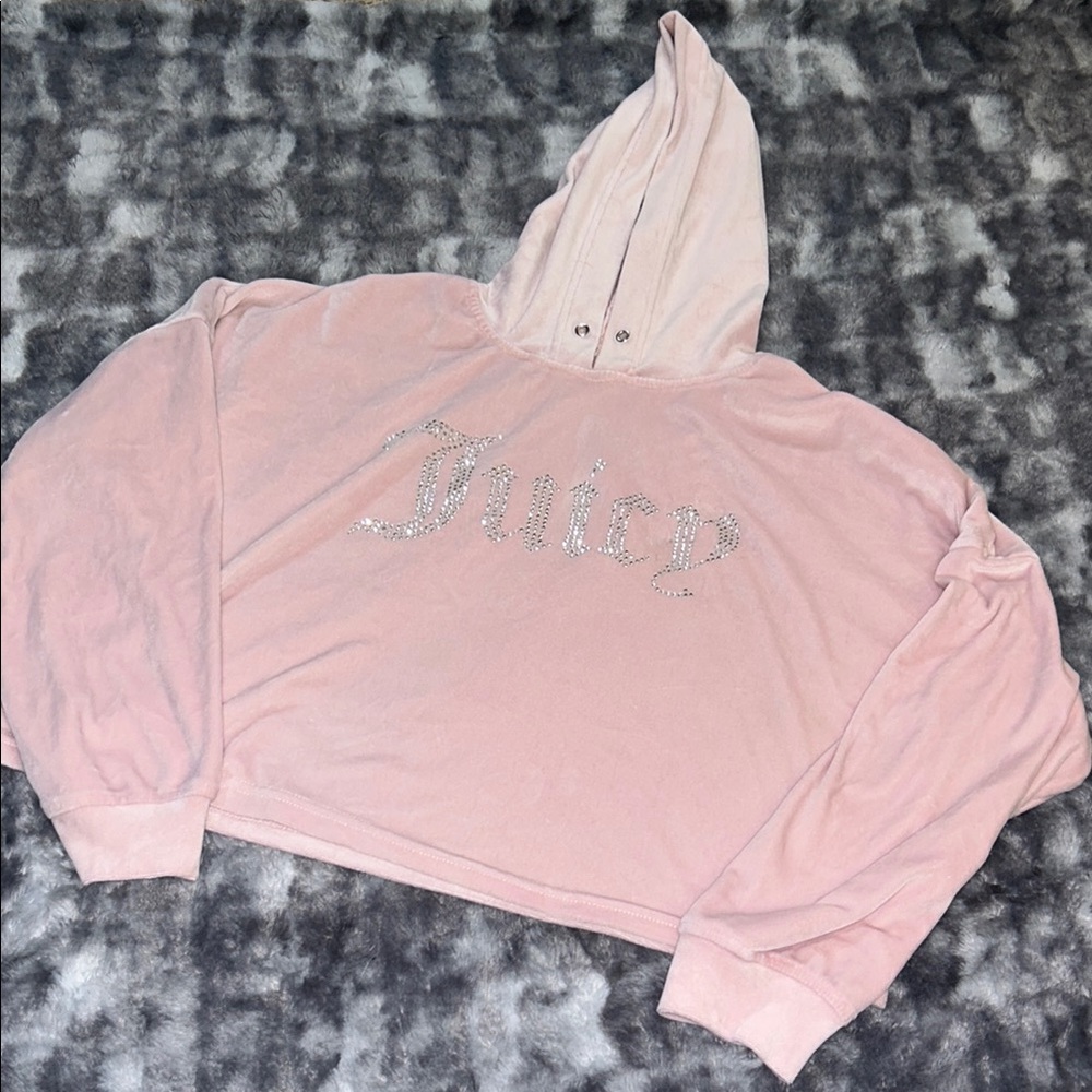 Juicy Couture Pink Velour Hoodie